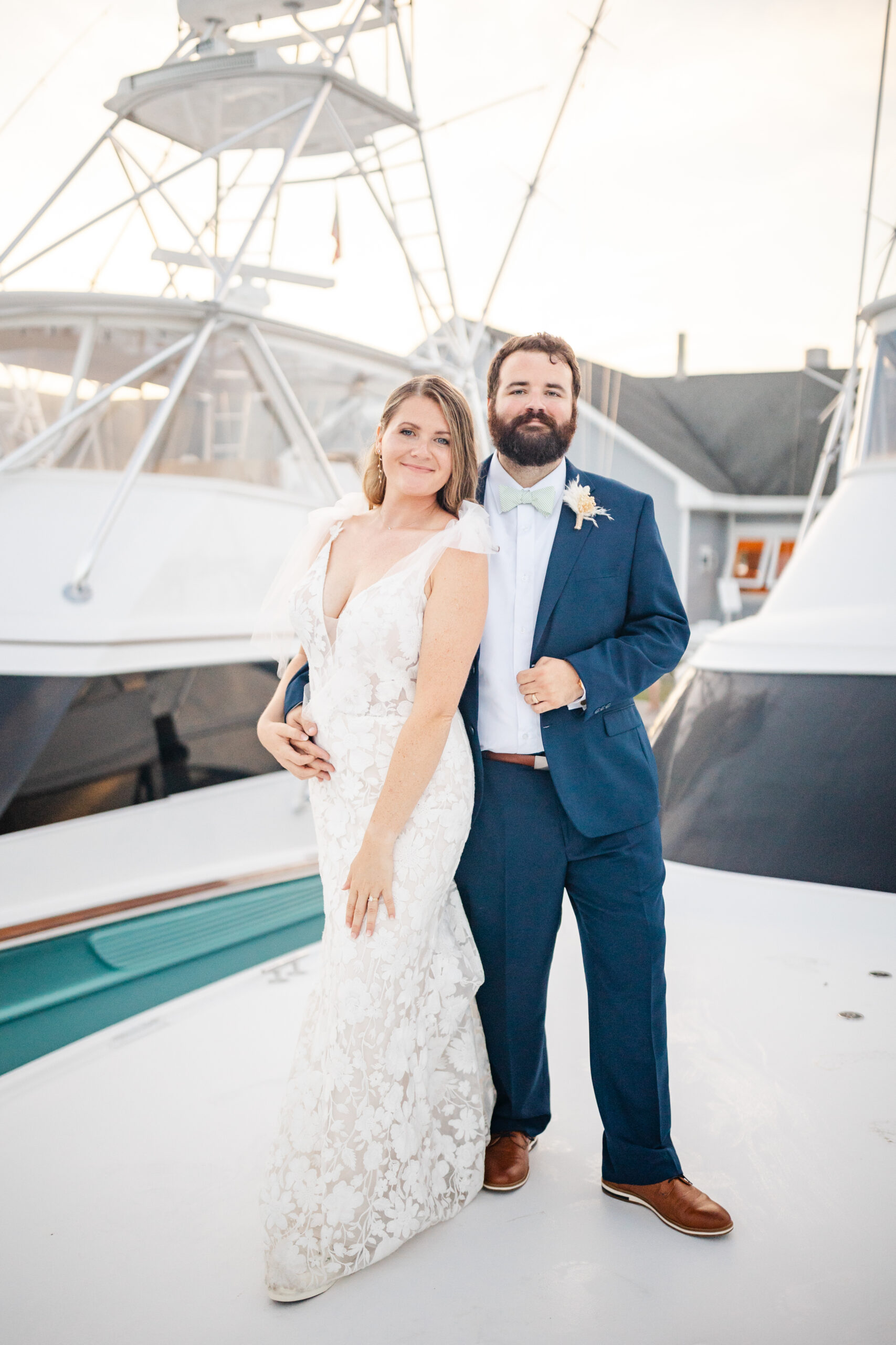 Kasey & Colby’s Pirates Cove Marina Wedding // Outer Banks Wedding Photographer